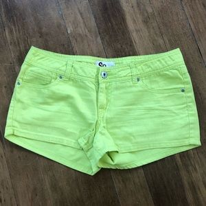 SO Shorts | Lime Green Jean Shorts | Poshmark